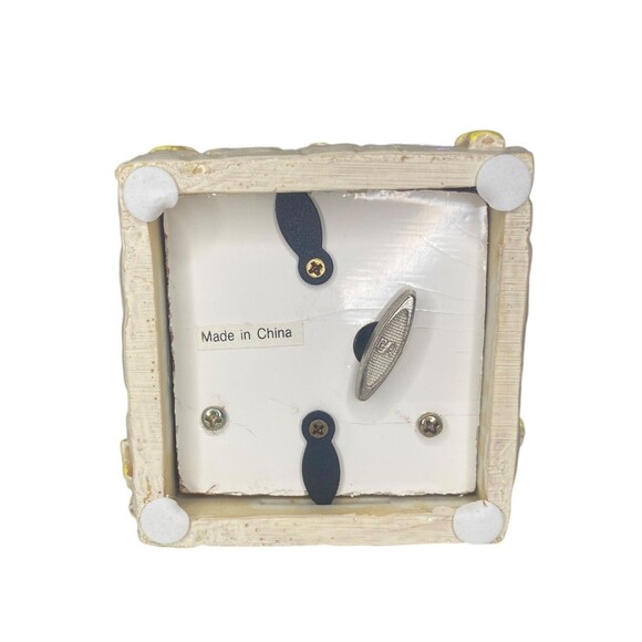 Music Box Musical Cube Picture Frame - Reading Bear - Plays “It’s A Small World” - Picture 7 of 12